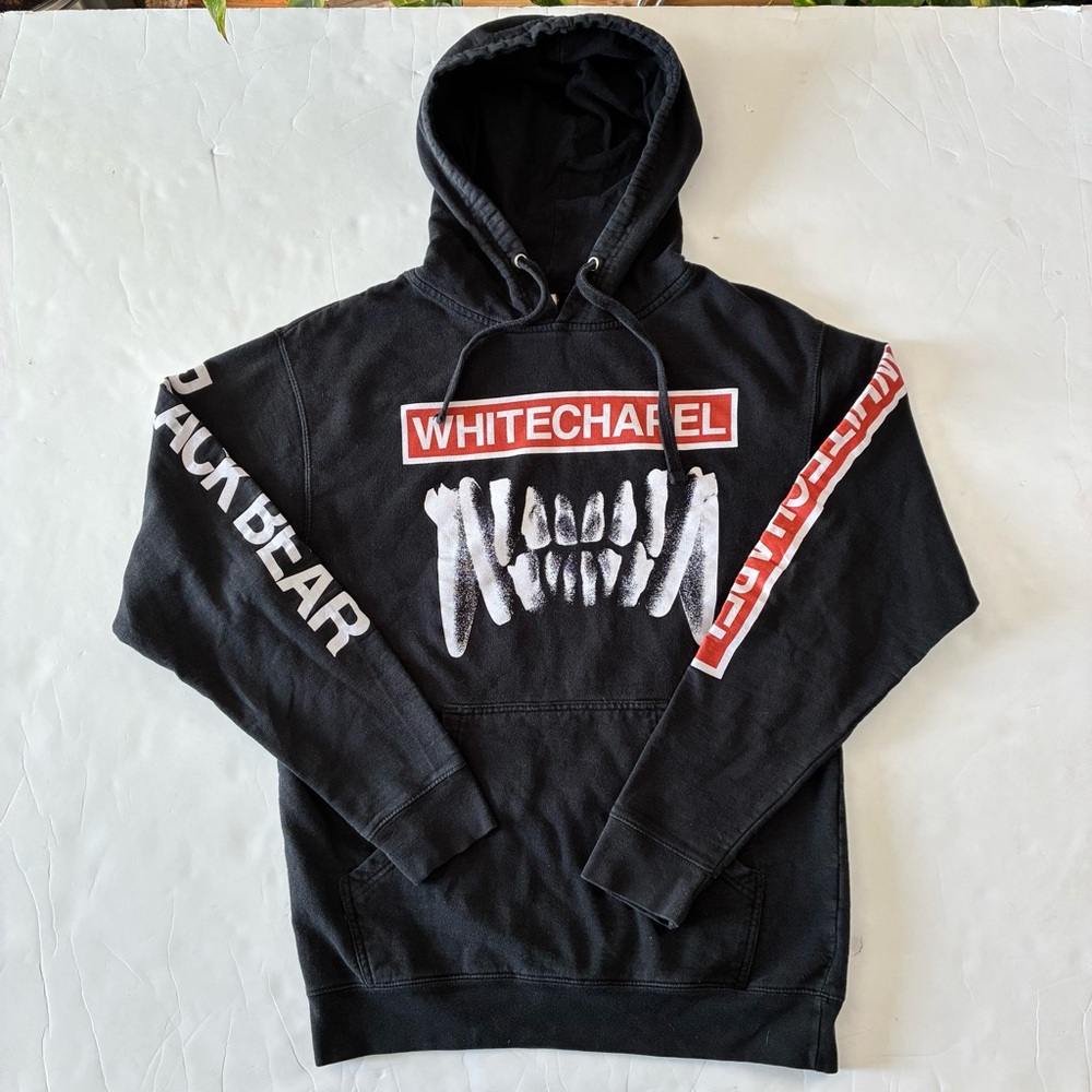 001 - WHITECHAPEL DEATHCORE METAL BAND THRASH SWEATSHIRT HOODIE